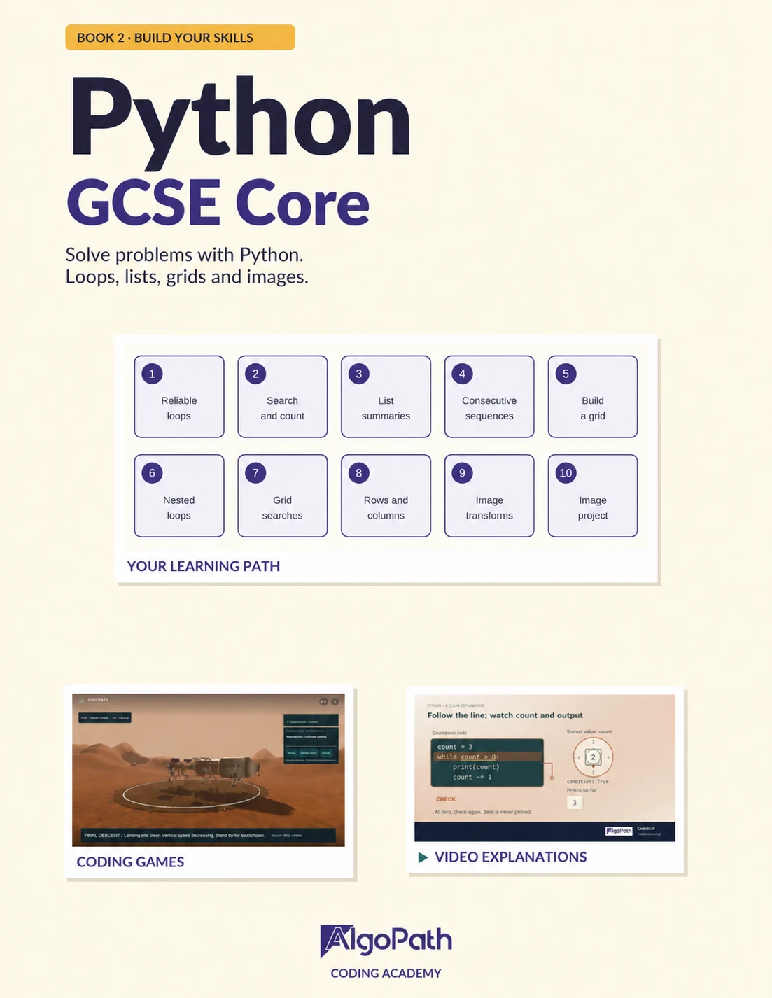 Python GCSE Core: Solve problems with Python — front cover